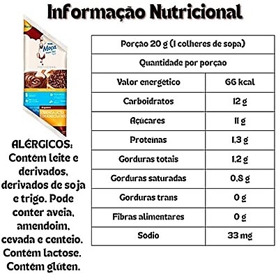 Recheio de Brigadeiro MOÇA 1,01kg
