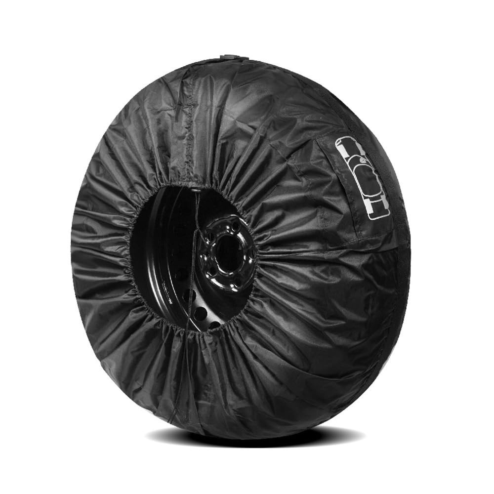 Capa Protetora de Pneu para Carros, SUVs e Vans - Resistente, Durável e com Bolsa de Ferramentas