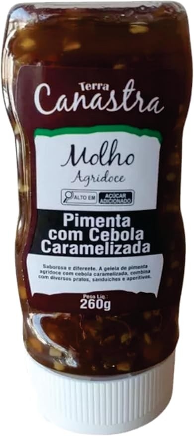Molho Agridoce de Pimenta com Cebola Caramelizada 260g