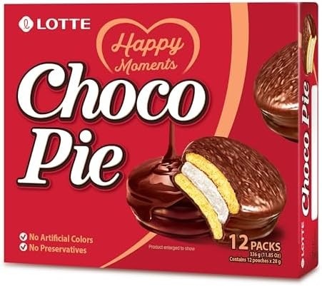 Alfajor de Chocolate Chocopie 336g - Lotte