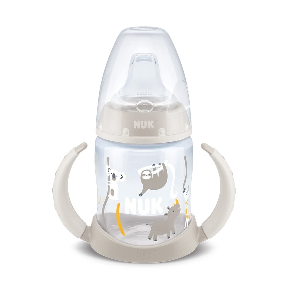 NUK Copo de Treinamento First Choice com Controle de Temperatura 150 ml – Design Neutro e Antivazamento
