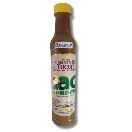 Molho De Pimenta No Tucupí | Sabor Churrasco-235ml