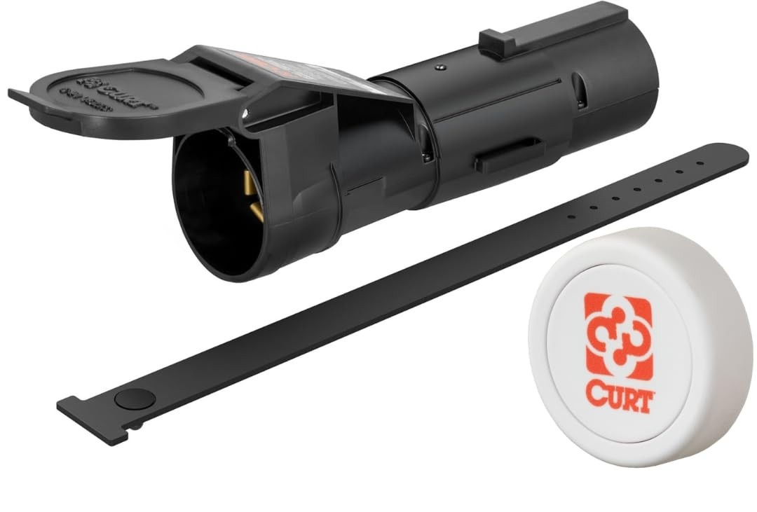 CURT Echo 51181: Controle de Freio de Reboque Inteligente com Bluetooth e Botão Manual