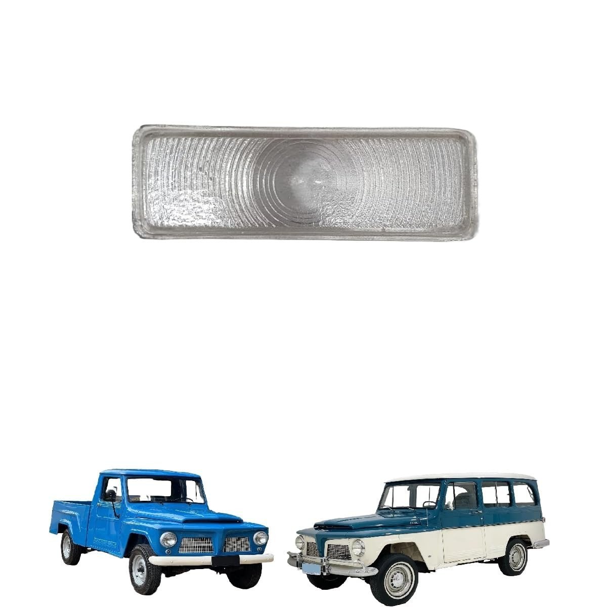 Luz de Placa Rural Ford Willys: Ilumine Seu Clássico com Estilo e Segurança