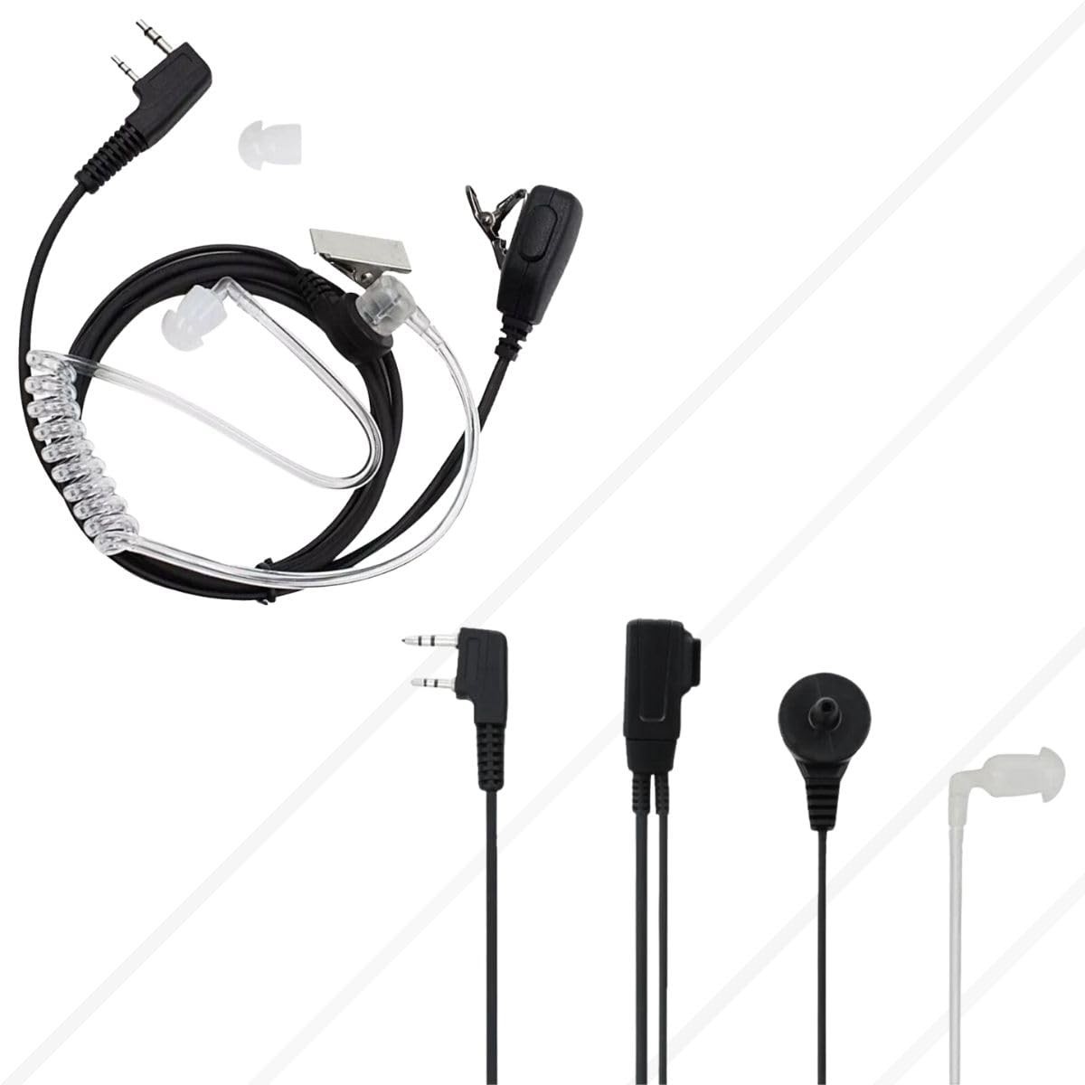 Fone de Ouvido com Microfone de Silicone RC3002 G2 - Comunicação Clara para Rádios Intelbras