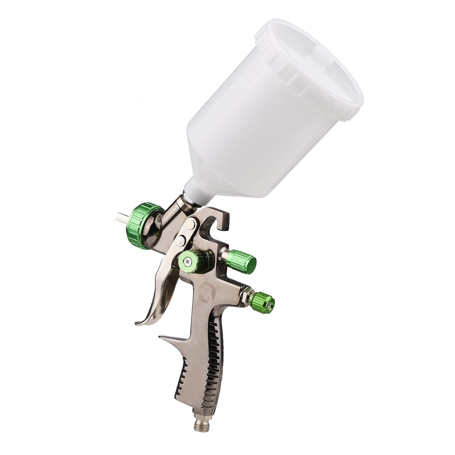 Pulverizador de Tinta HVLP Profissional 1,3mm - Spray Pneumático com Controle de Fluxo e Bico Interchangeável