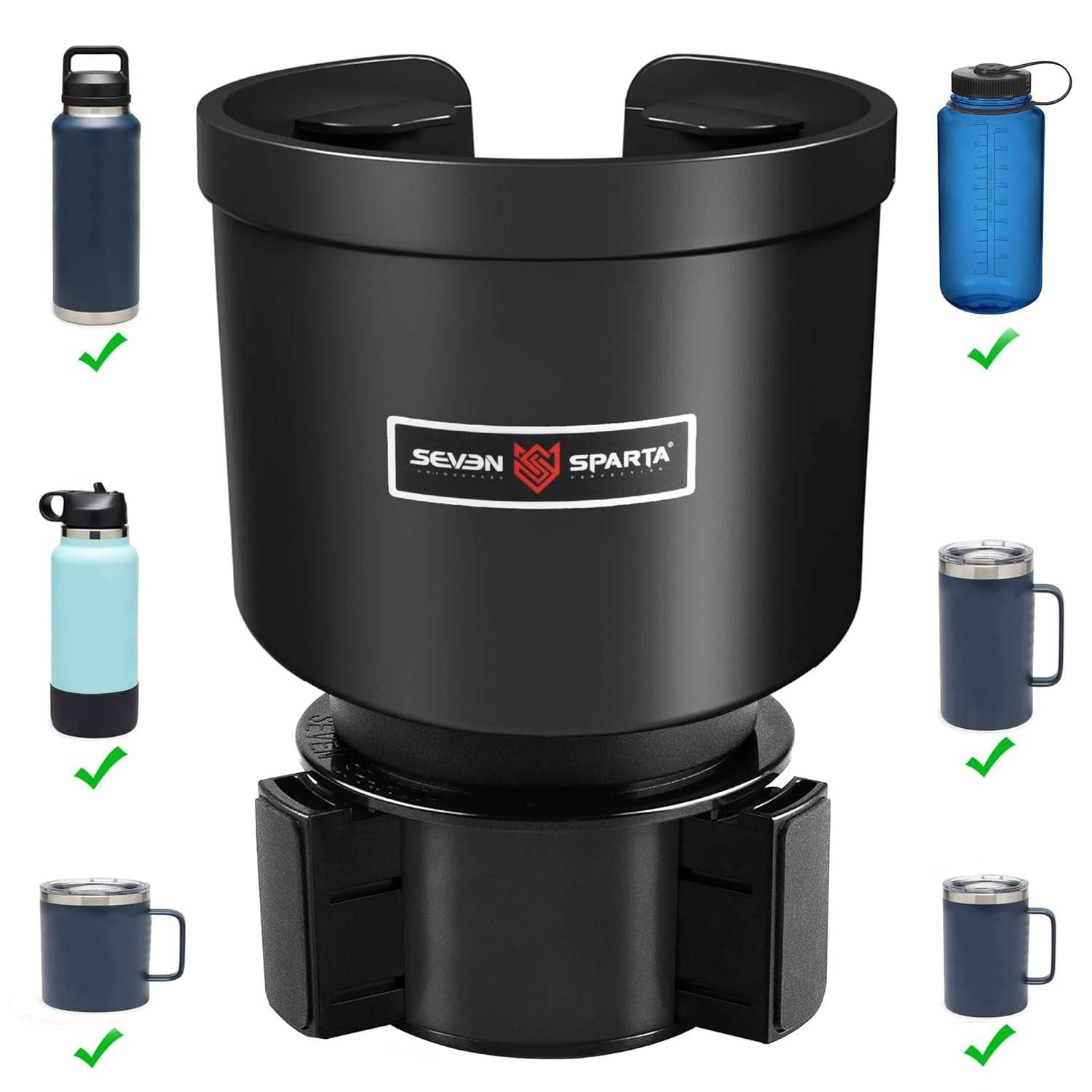 Adaptador Expansor de Porta-Copos para Carro: Base Ajustável e Compatibilidade Universal