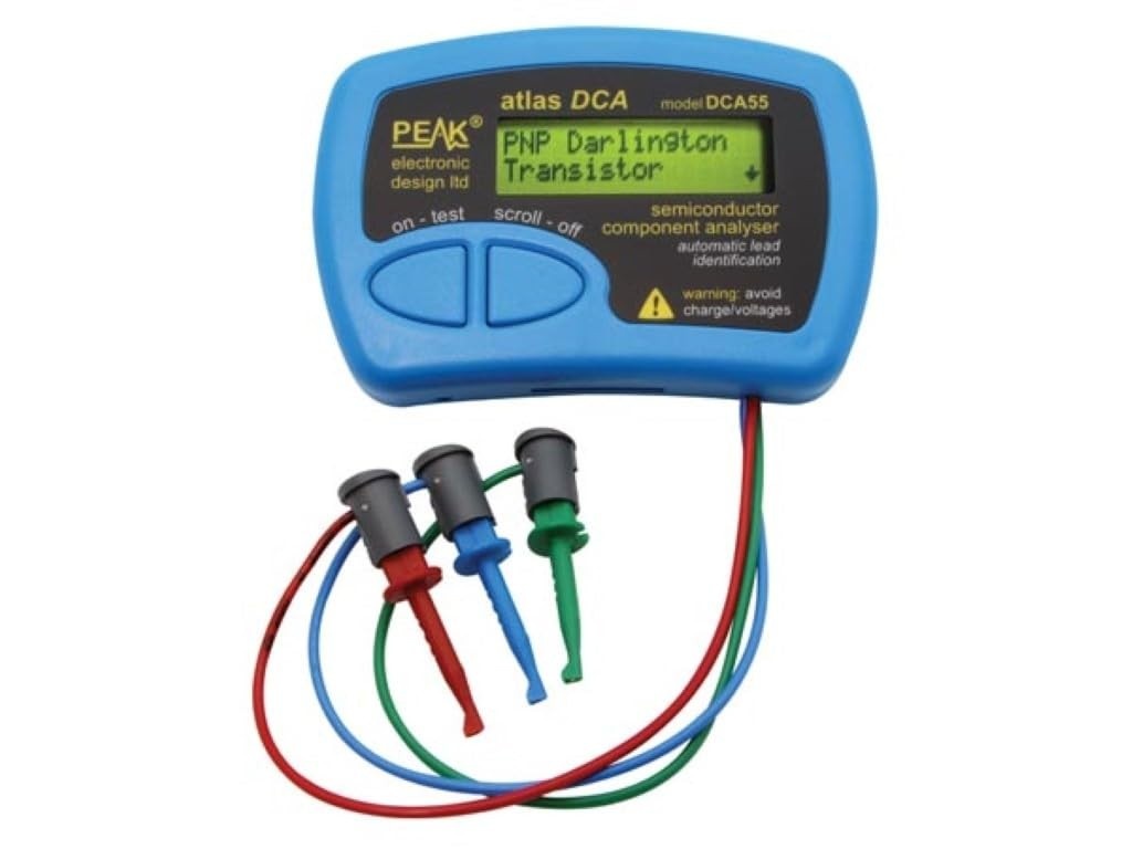 Velleman DCA55: Analisador de Semicondutores Inteligente para Eletrônica