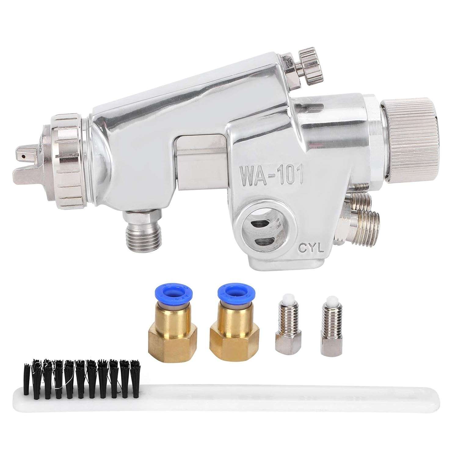 Pulverizador Pneumático de Alta Atomização com Pistola de Pintura - Liga de Zinco para Móveis e Projetos DIY