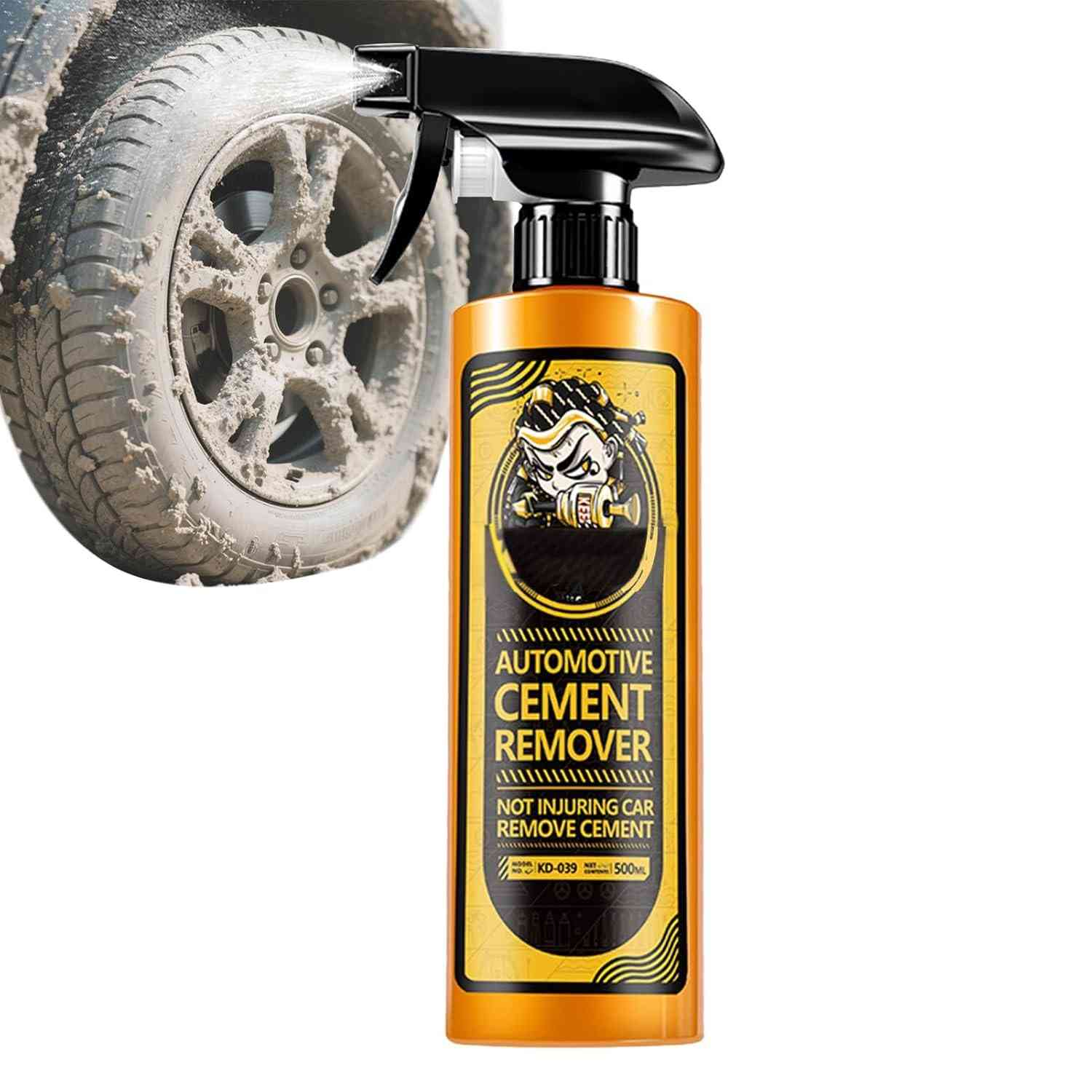 Removedor de Manchas de Cimento para Carros - Limpeza Profunda de Pneus e Jantes com Fórmula Avançada
