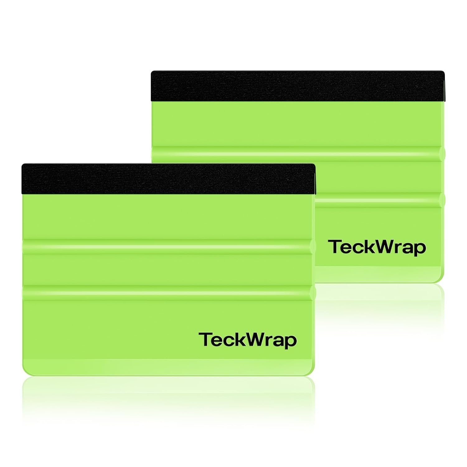 Rodo de Feltro Profissional TECKWRAP (2 Peças) - Aplicação Perfeita de Vinil e Papel de Parede