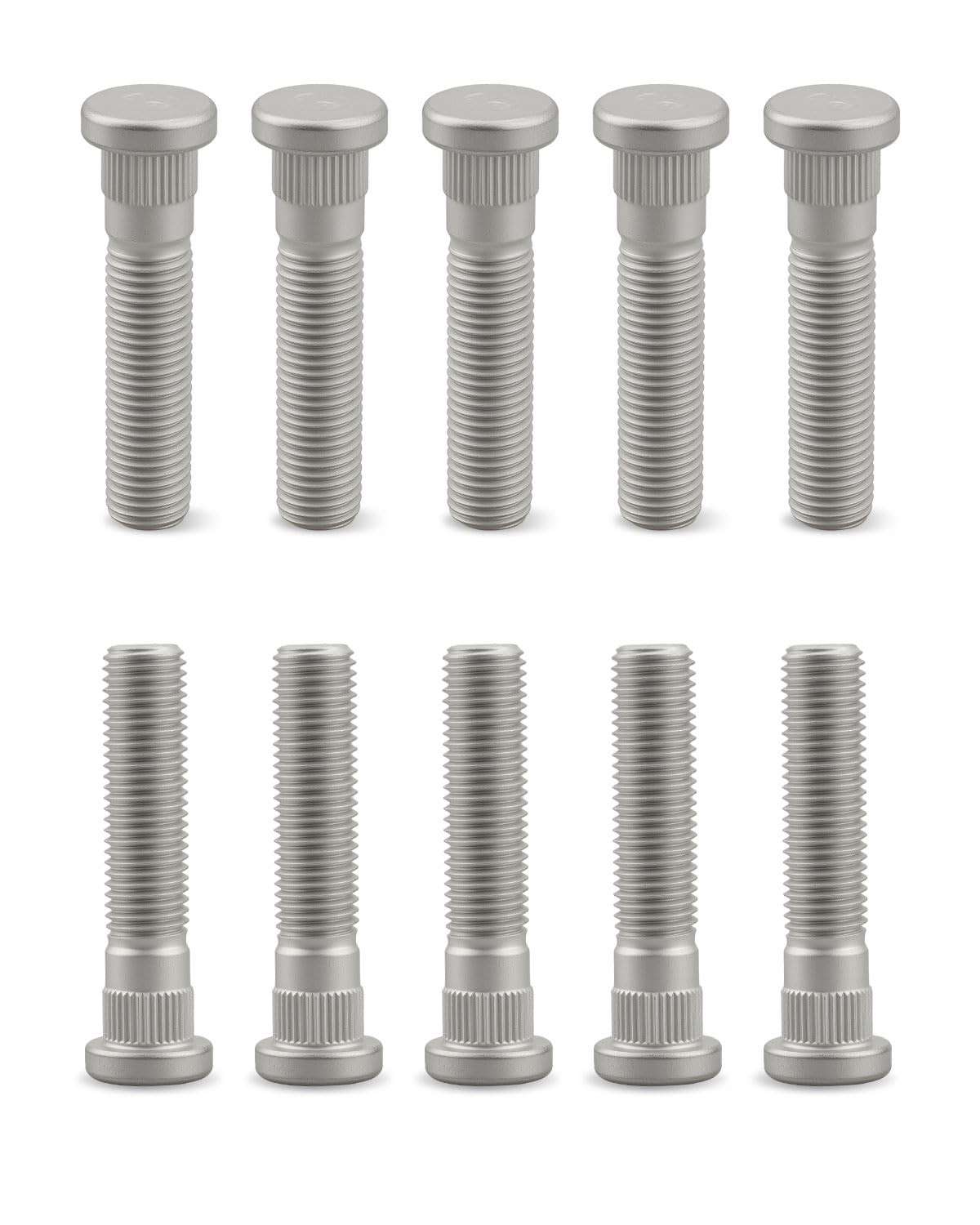 Pinos de Roda M12x1.5 2.5" - Compatíveis com Chevrolet Camaro, Corvette, Pontiac Firebird e Ford