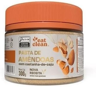 Eat Clean Pasta Nuts De Amêndoas 300G
