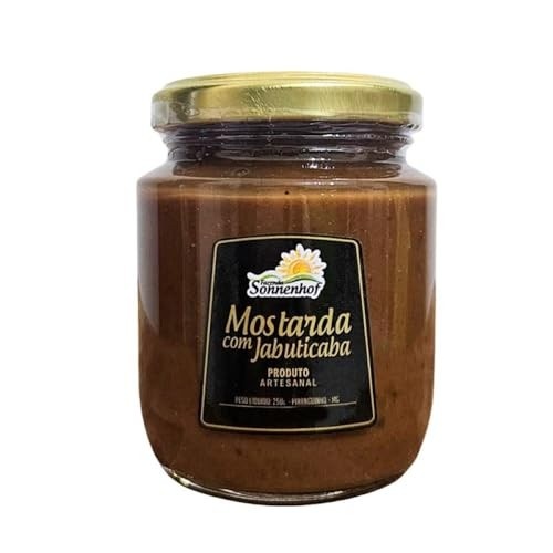 Molho de Mostarda com Jabuticaba 250g - Fazenda Sonnenhof