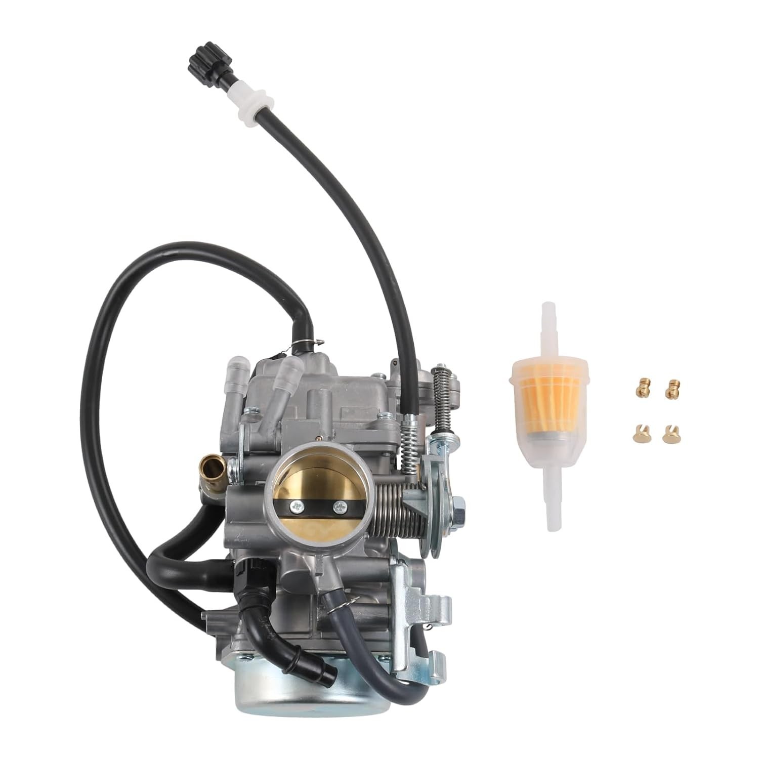 Carburador e Filtro de Combustível para Honda Shadow VLX 600 VT600C VT600CD Deluxe (1999-2007) - Peças de Reposição de Alta Qualidade