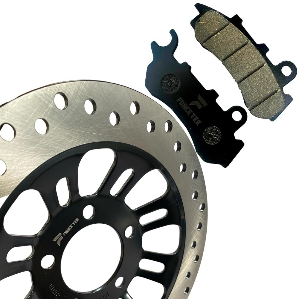 Kit Disco de Freio + Pastilha Honda CG Titan Fan Cargo 125 150 160 - Segurança e Desempenho