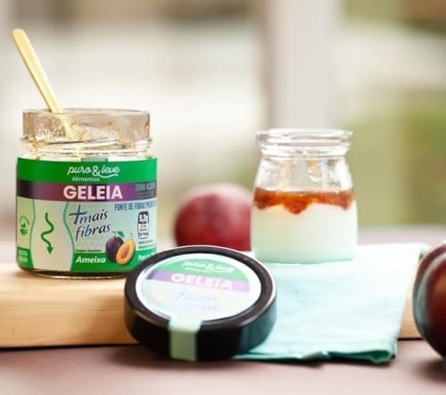 GELÉIA DE AMEIXA +MAIS FIBRA 100% FRUTA PURO & LEVE - 230G