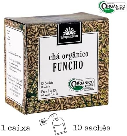 Chá de Funcho Orgânico 10 Sachês - Kampo de Ervas