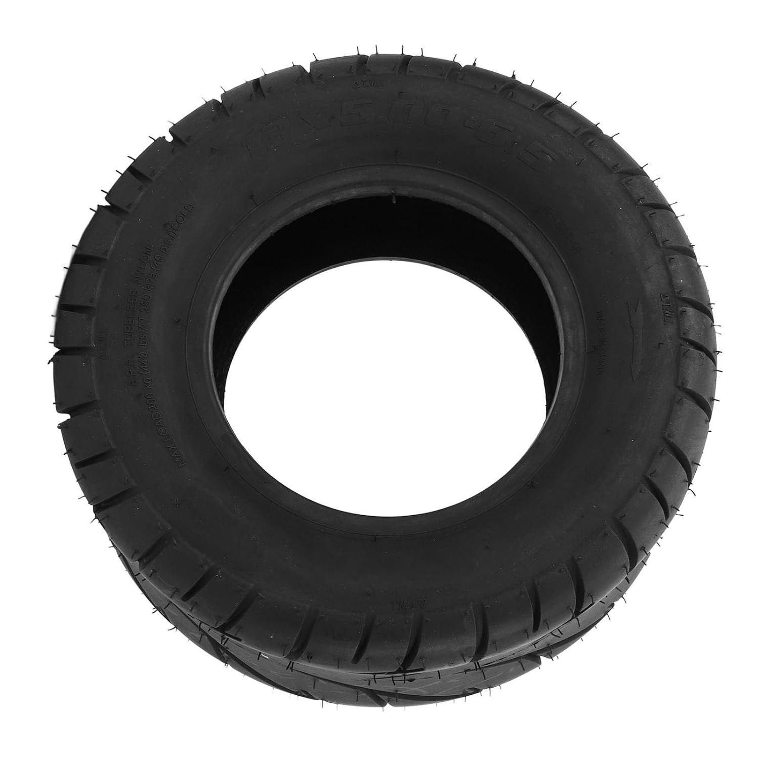 Roda de Borracha 13x5.00-6 para Cortador de Grama e Carrinho de Jardim - Resistente e Durável