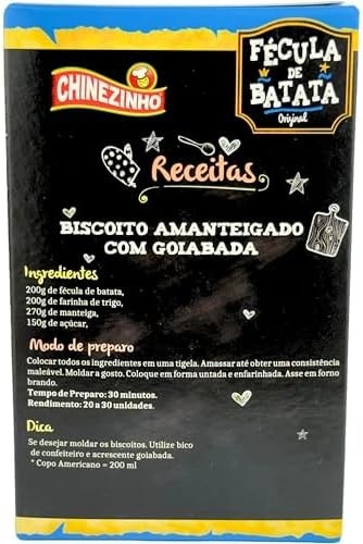 Chinezinho, Fécula de Batata, 200 Gramas