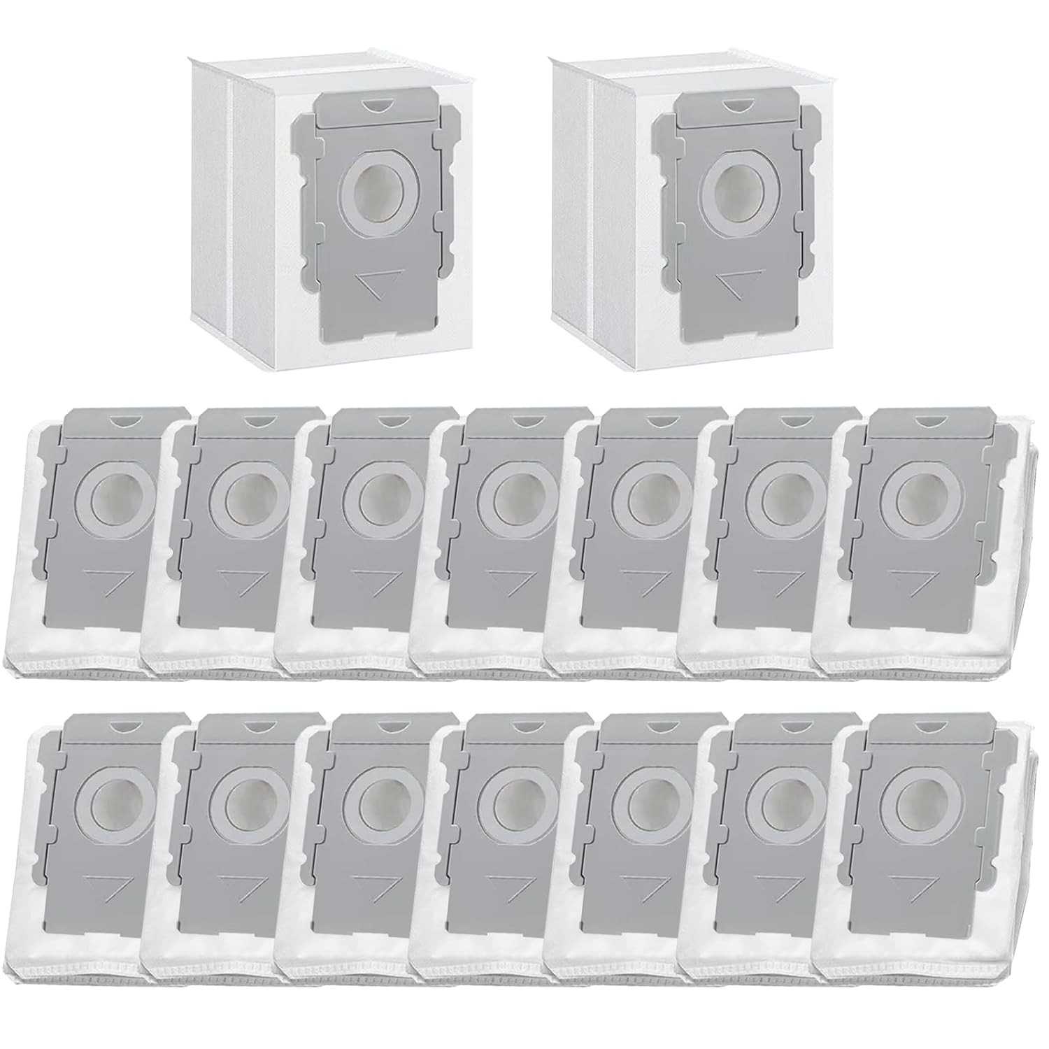 Pacote com 16 Sacos de Vácuo para iRobot Roomba - Compatível com Modelos i3+, i4+, i5+, i6+, i7+, i8+, j5+ e s9+