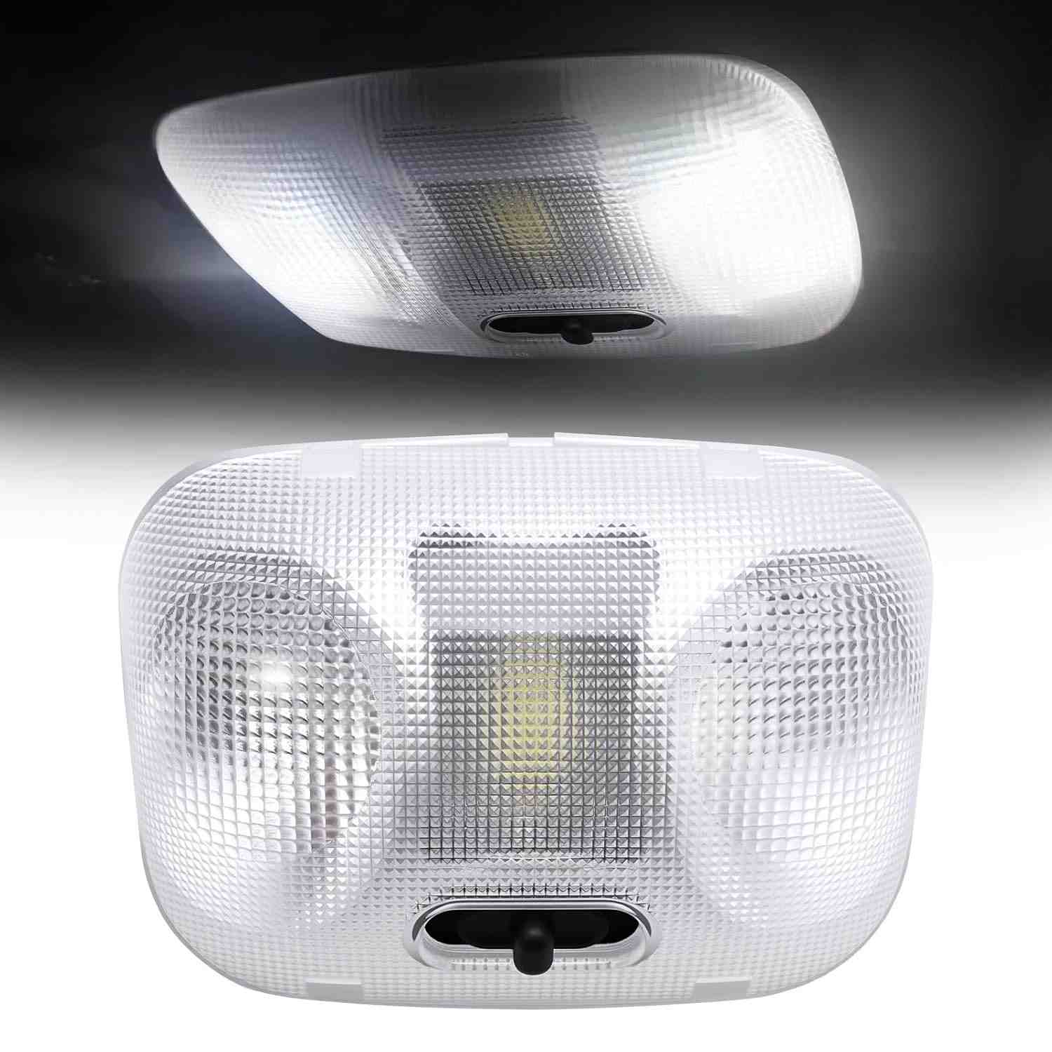 Kit Lâmpada de Teto LED + Tampa para Ford Ranger (1993-2004) - Iluminação Interior Superior