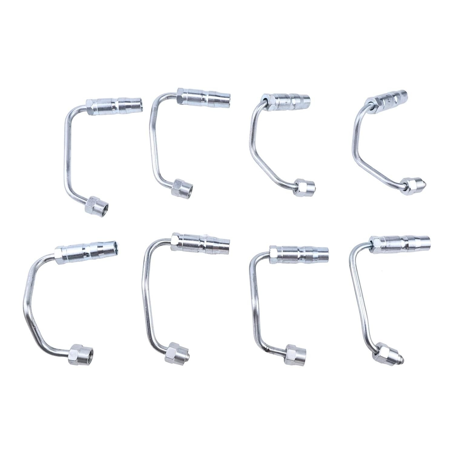 Conjunto 8 Linhas de Alimentação Injetor Combustível HOLDWELL 97188720 para Chevy Silverado/GMC Sierra 6.6L Turbo Diesel (2001-2004)