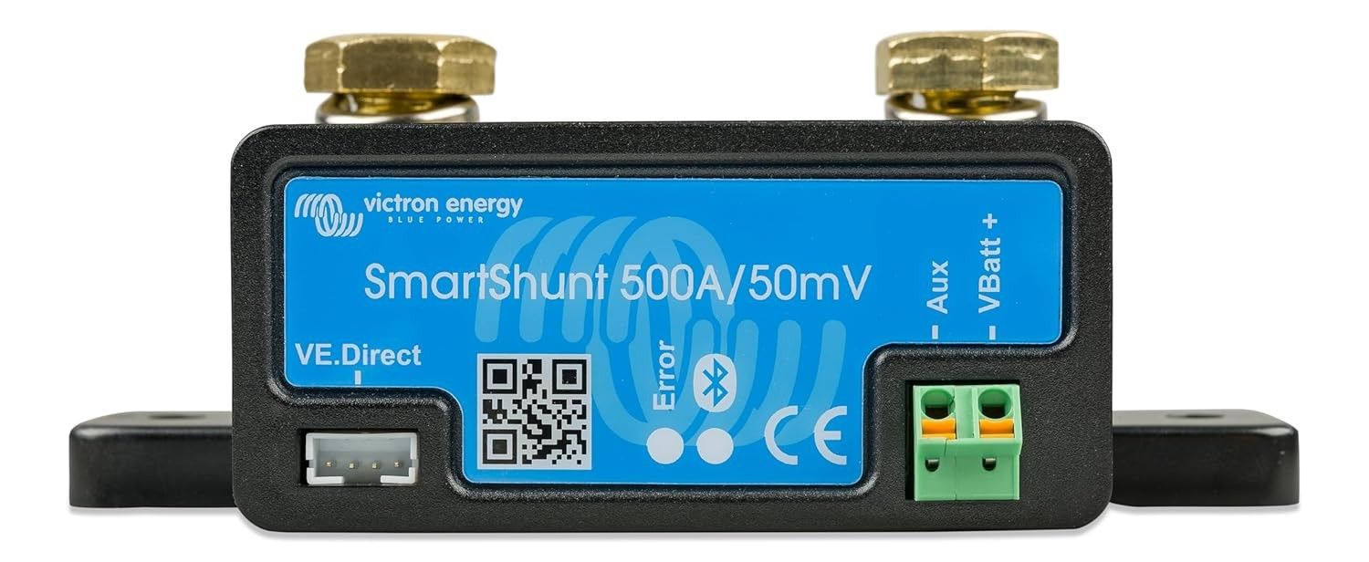 Victron SmartShunt: Monitor Inteligente de Bateria Bluetooth para Controle Total