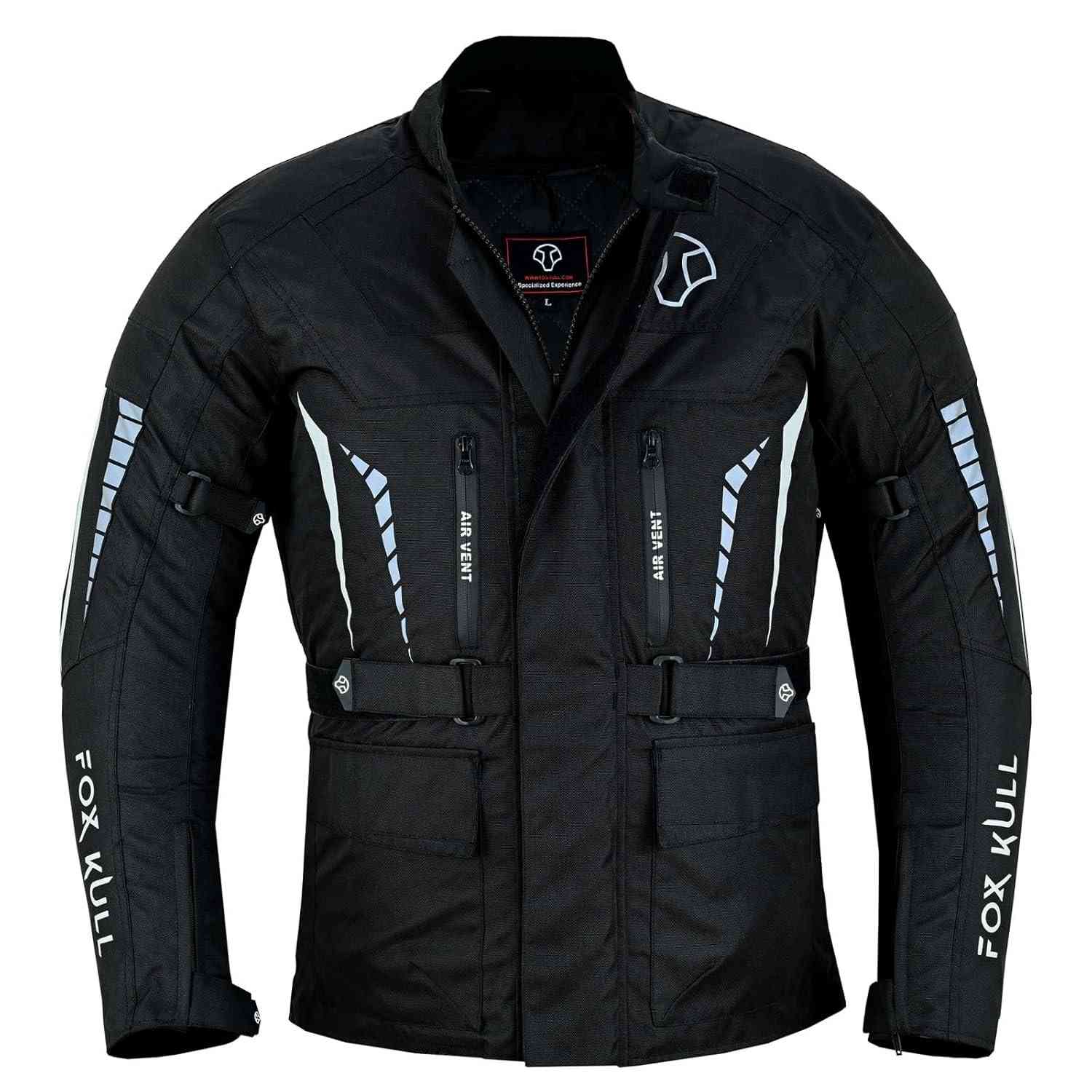Jaqueta de motocicleta masculina de aventura/turismo com tecido Cordura para proteção de motocicletas
