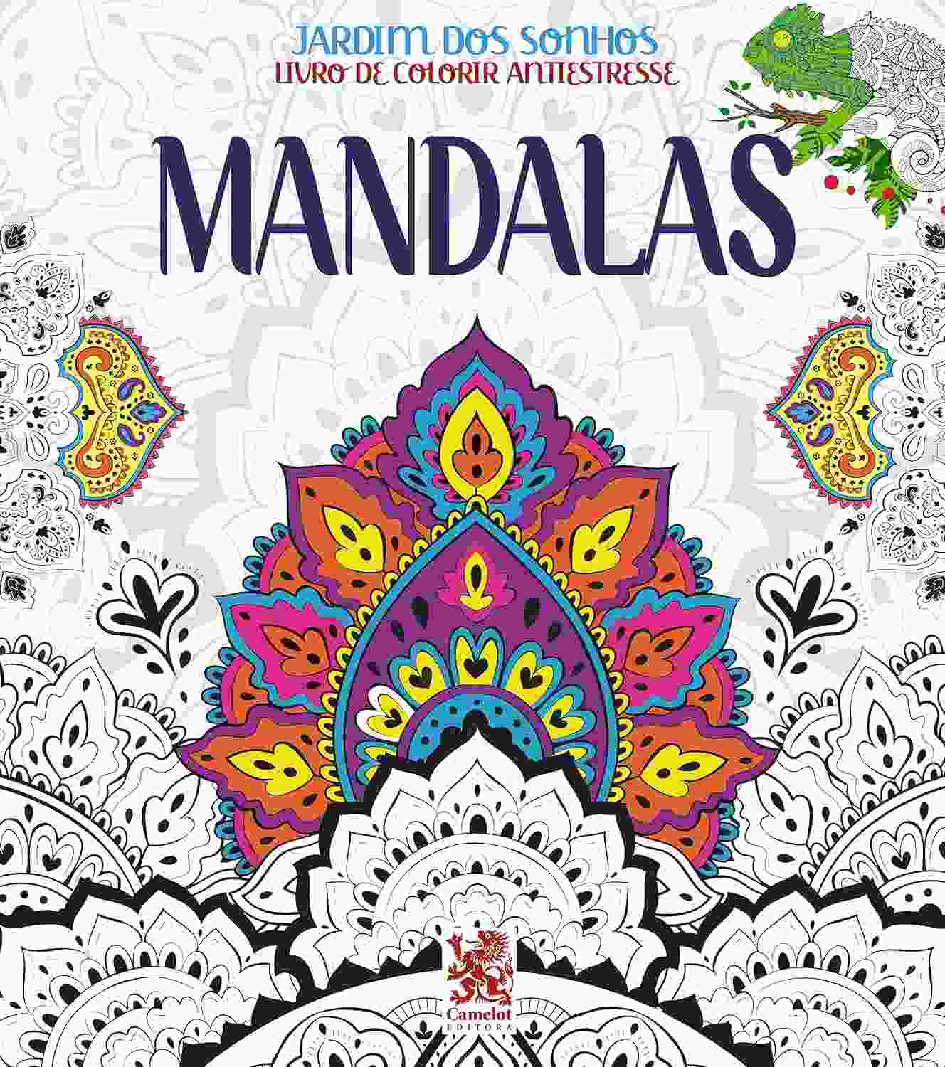 Jardim dos Sonhos: Livro de Colorir Adulto com Mandalas para Relaxar e Criar