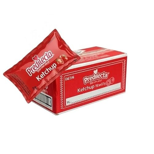 Ketchup Predilecta Sachê Caixa C/144 de 7g Cada