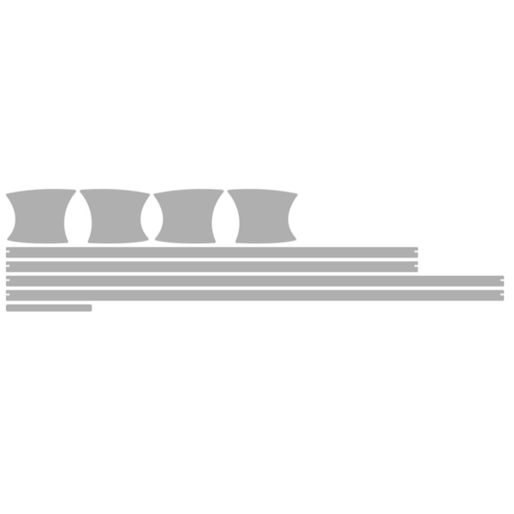 Vicrez Kit PPF Pré-Cortado para Lexus LS 500 2021-2023 | Proteção de Tinta com Autorreparação