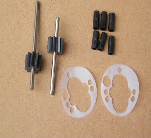 Kit de Reparo de Engrenagem da Bomba de Tinta Branca Domino PP0221 - Solução Profissional para Manutenção