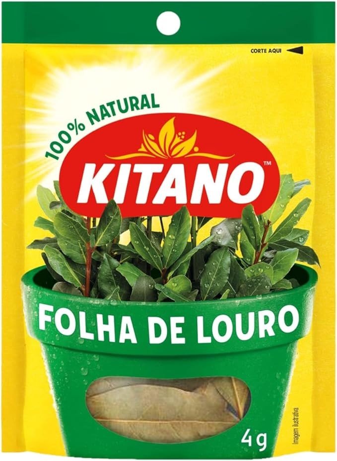 Folha de Louro Kitano Pacote 4g