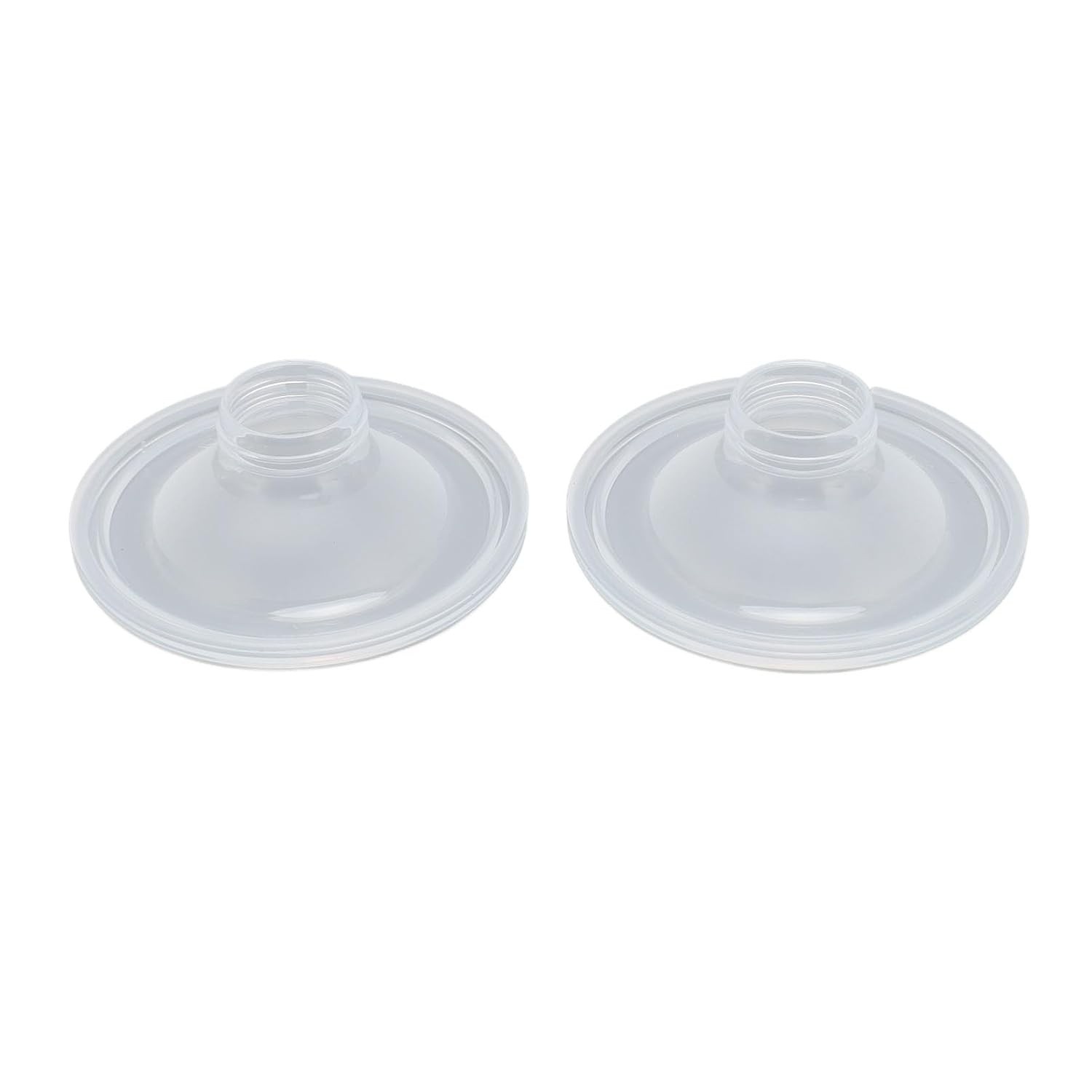 Flanges de Silicone Líquido para Bomba de Leite - 2 Peças com Grande Flange (27mm) para Kmaier e Outros Modelos