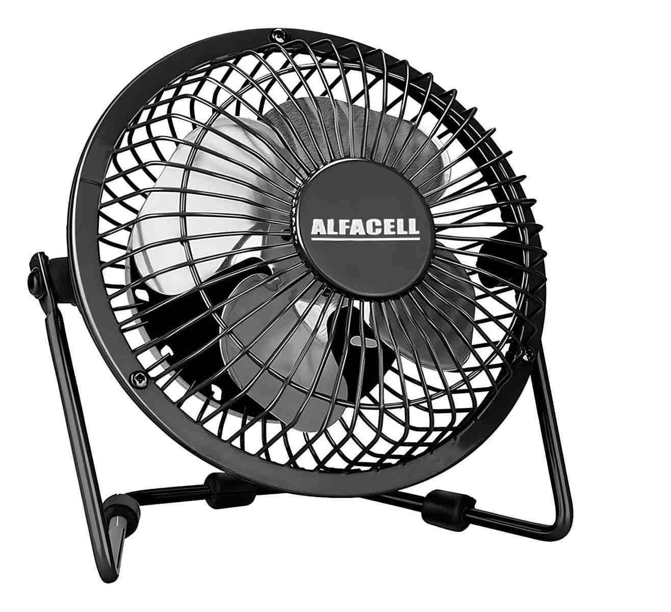 Ventilador de Mesa USB Premium: Potente, Silencioso e Portátil