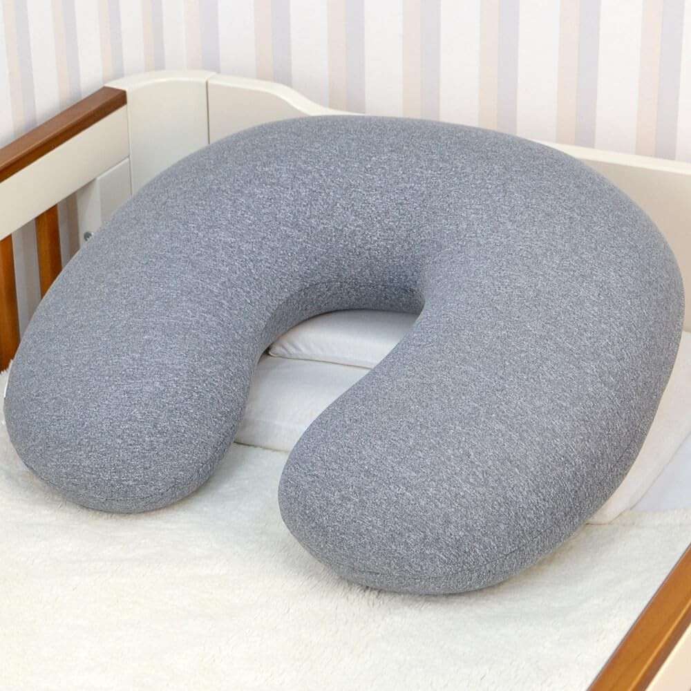 Almofada de Amamentação Silver Mama Mescla - Conforto e Suporte para Mães Modernas