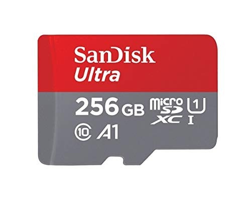 Cartão de Memória MicroSDXC 256GB Sandisk Ultra Classe 10 100MB/s