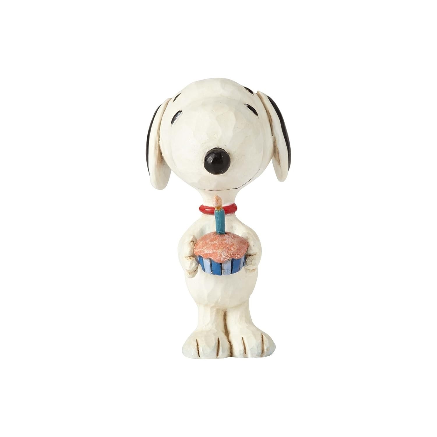 Enesco Miniestatueta de Aniversário Peanuts Jim Shore Snoopy - Coleção Exclusiva