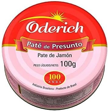 Patê de Presunto Oderich 100g