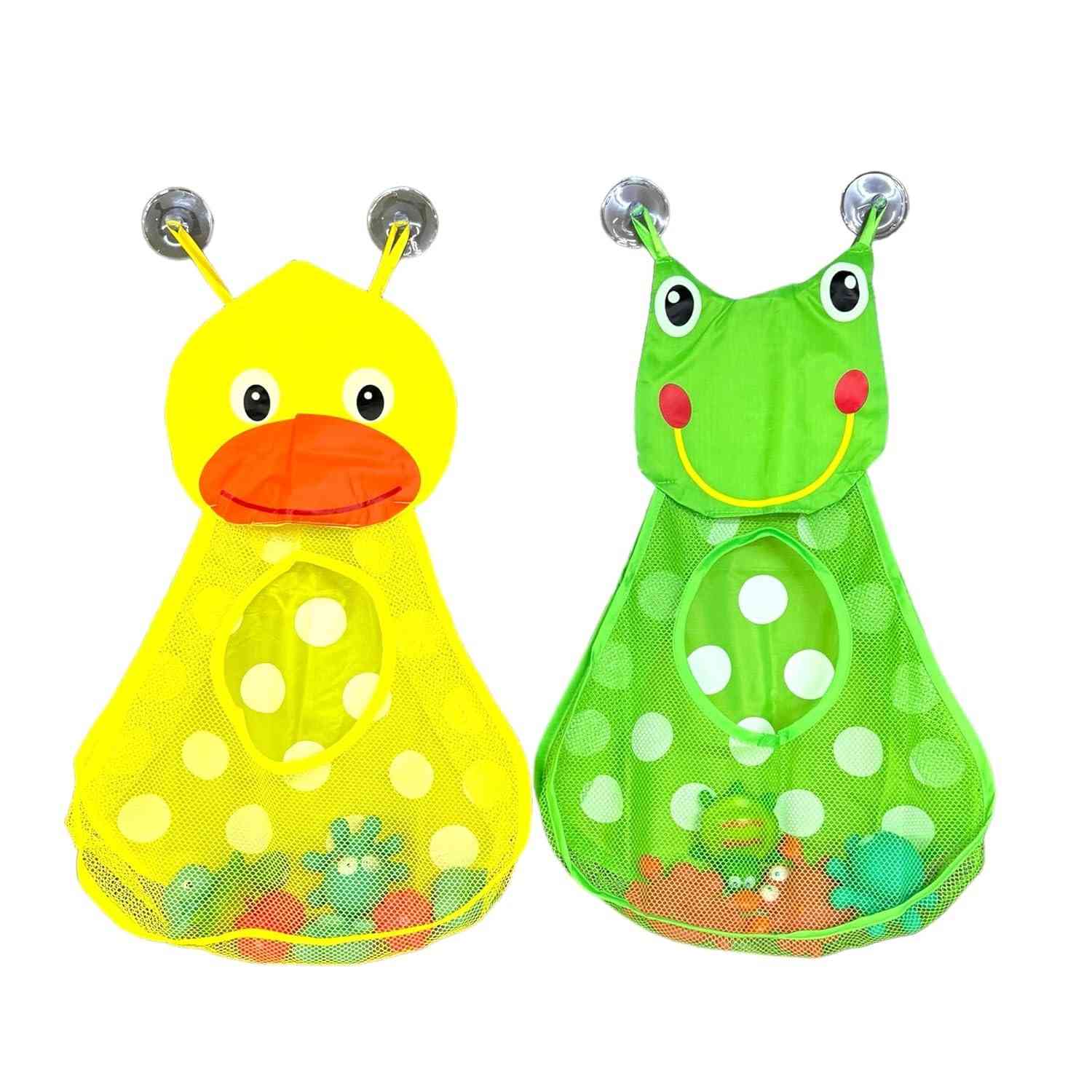 Saco Organizador de Brinquedos para Banheiro do Bebê - Rede Verde Multiuso