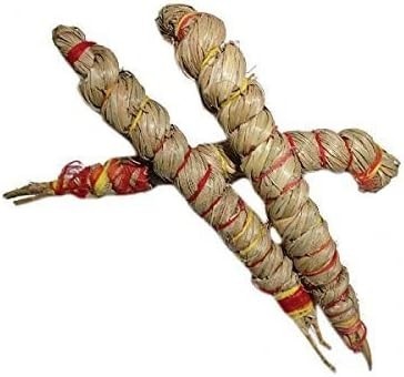 Pacotes de grama Kushaa para Pooja e Purificação - Conjunto de 3 - Item ritual