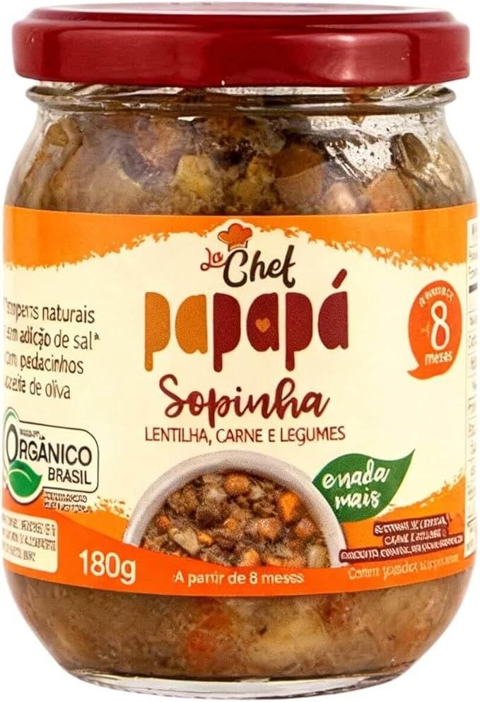 Sopinha De Legumes Infantil La chef 180g - Papapá