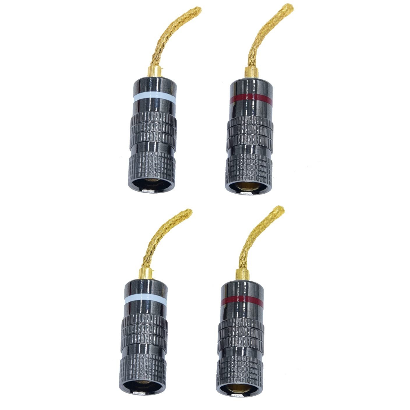 Adaptador Plug Banana 4mm: Conectores de Alta Qualidade para Seus Alto-falantes