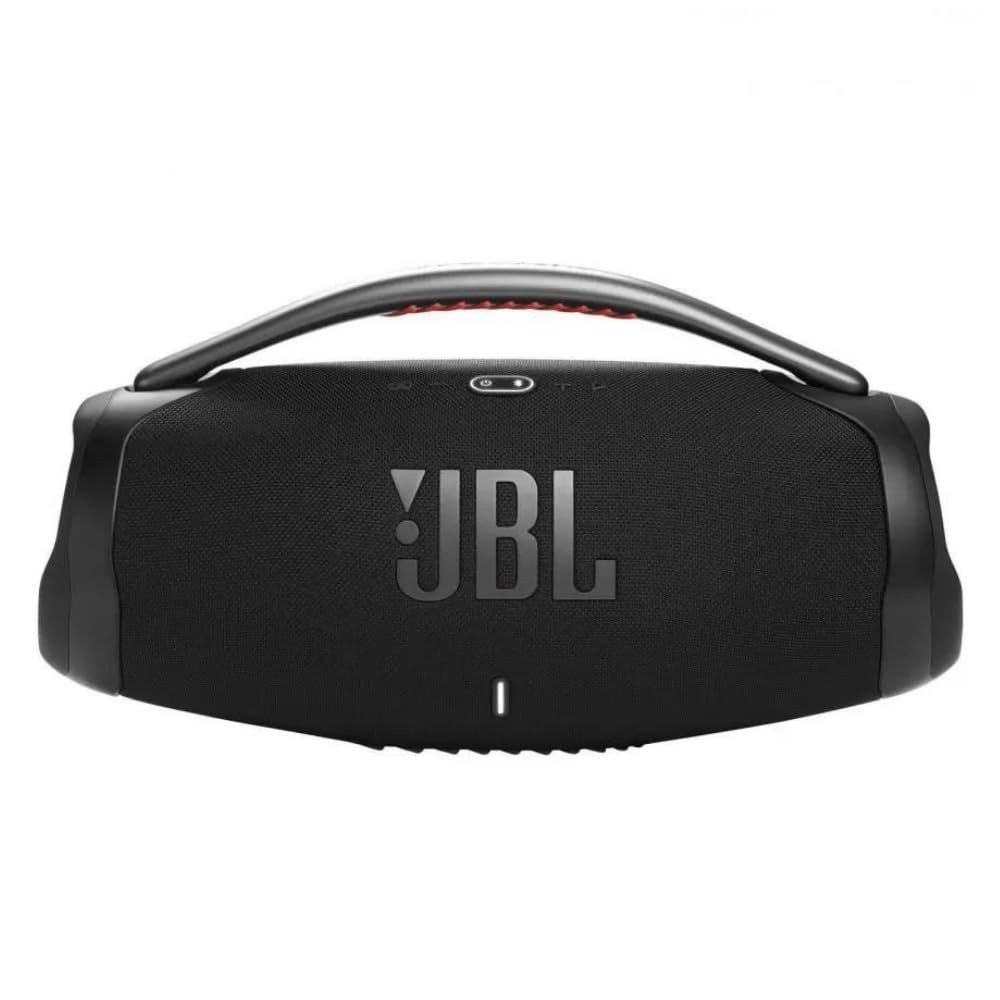 Caixa de Som Bluetooth JBL Boombox 3 Preta: Som Potente e Portátil para Todas as Aventuras