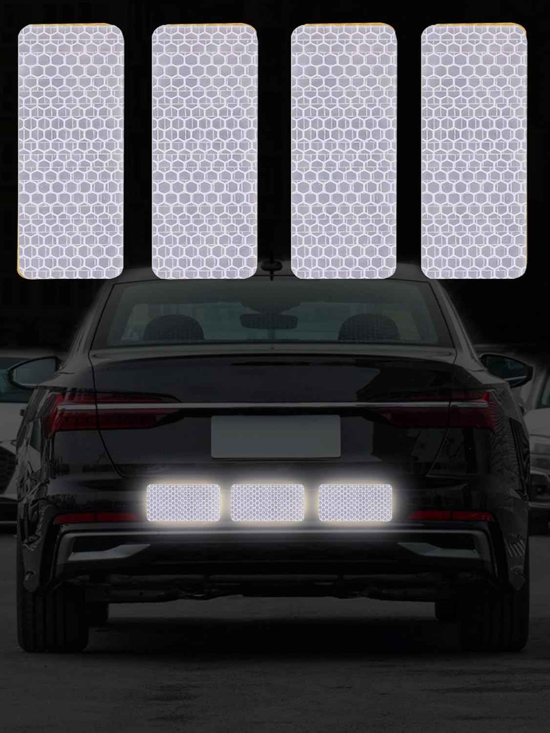 de-para-e-10-noturna-aprimorada-seguranca-visibilidade-carros-caminhoes-adesivos-refletores-motos-a