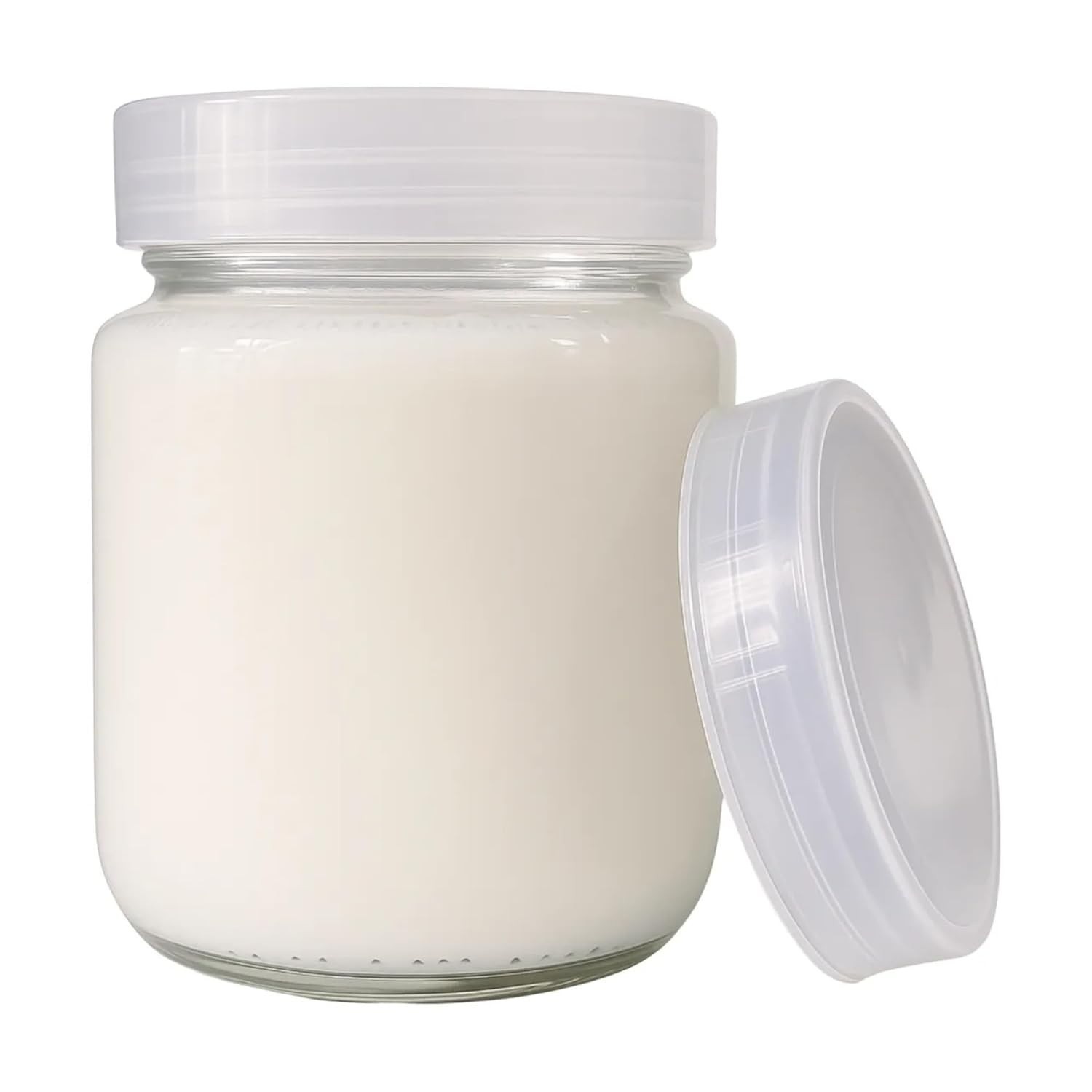 Potes de Vidro Belém 240ml - 12 Unidades com Tampa BPA-Free para Leite Materno e Papinhas