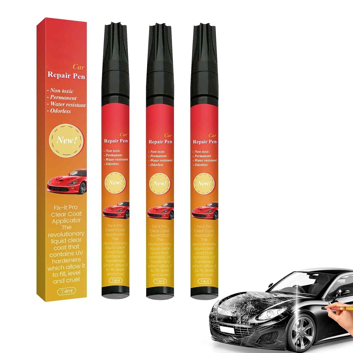 Caneta Mágica de Retoque para Carro - Remoção de Arranhões com Tinta à Prova de Intempéries