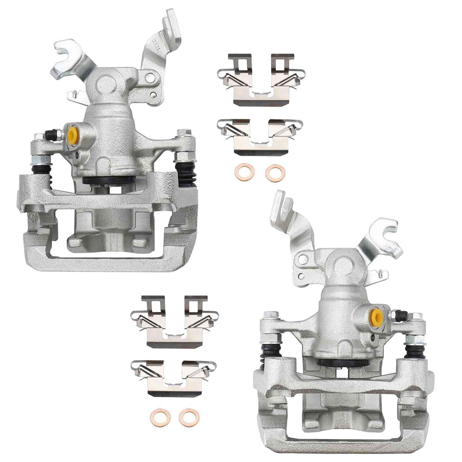 Pinça de Freio Traseira DRIVESTAR para Ford Fusion, Lincoln MKZ/Zephyr, Mazda 6 e Mercury Milan (2006-2013) - Kit Completo