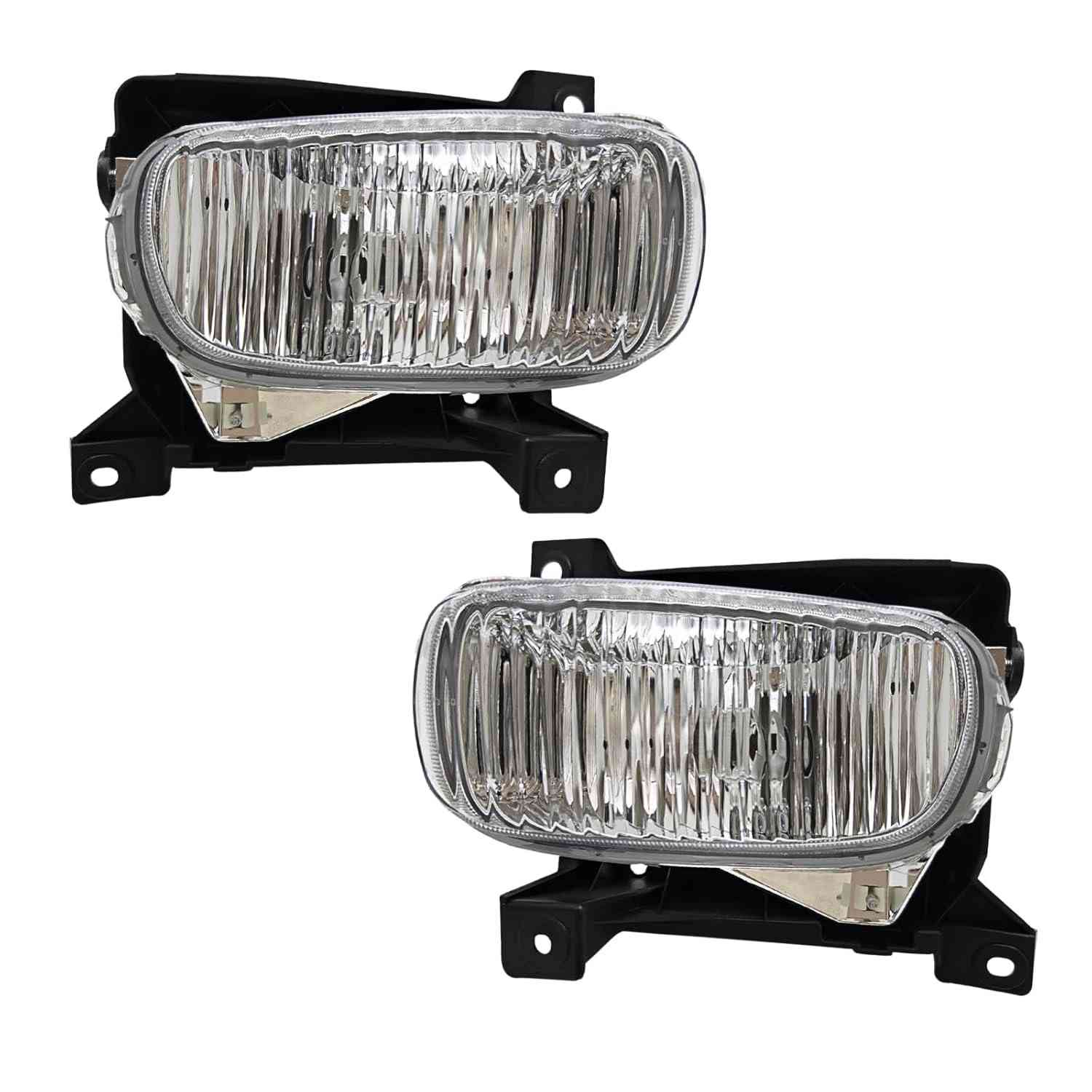 Faróis de Neblina Tundra 2000-2006: Par de Lentes Transparentes para Lado do Motorista e Passageiro